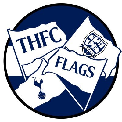 TOTTENHAM HOTSPUR FC LARGE SPURS (5ft x 3ft) FOOTBALL CLUB MAST FLAG THFC